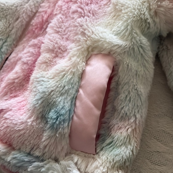 Gently Loved Pink Reversible Hooded Puffer Jacket by London Fog - Picture 12 of 14